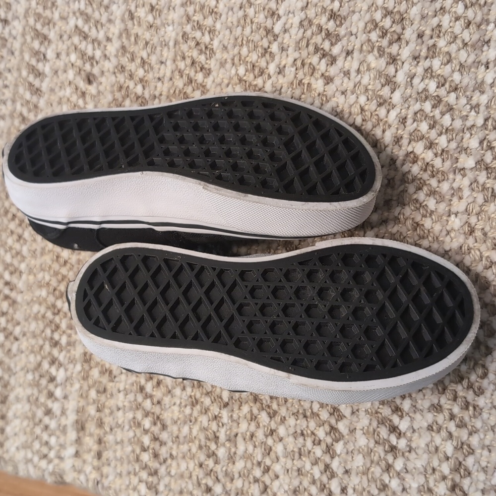 New Vans Black and Gray Checkered Slip-Ons Child's Size 12 π©Άπ€ - Picture 5 of 5